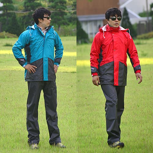 Raincoat_ rainwear designed for safety working